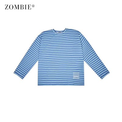 Áo ZOMBIE® Striped Sweater In Blue