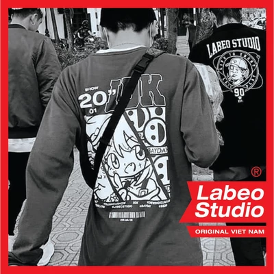 LB38 Áo phông, áo thun dài tay. local brand. IDK show