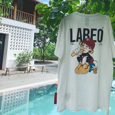 LB21 Áo phông, áo thun, áo dáng oversize, Mickey mose, local brand Labeo