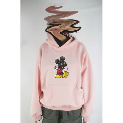 Áo hoodie unisex chodole chất liệu hoodie nỉ, đẹp form rộng cho cả nam và nữ in hình độc đáo Star wars - Darth mouse