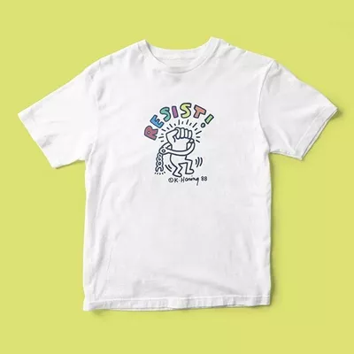 Áo thun ngắn tay unisex Chodole cho cả nam và nữ, chất liệu vải cotton in in hình Resist