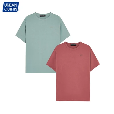 Áo Thun Nữ Tay Ngắn URBAN OUTFITS Cổ Tròn Big Size Kiểu Họa Tiết Thêu Viền UO Đẹp 100% Cotton Cao Cấp URBAN OUTFIT ATR04