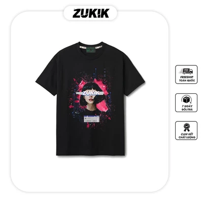 Áo thun tee phông nam nữ tay lỡ oversize form rộng ZUKIK - ZGirl