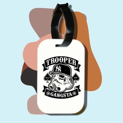 Thẻ hành lý cho túi xách balo du lịch in hình Star Wars - Trooper Gangsta (nhiều màu)