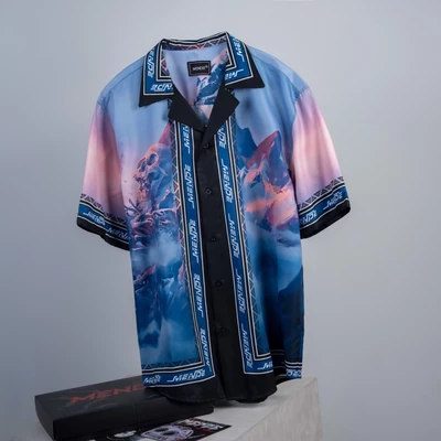 MENDE - Demon Shirt - Áo sơ mi nam tay ngắn