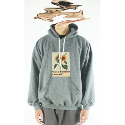 Áo khoác hoodie unisex cotton hình What is done in love is done well (nhiều màu)