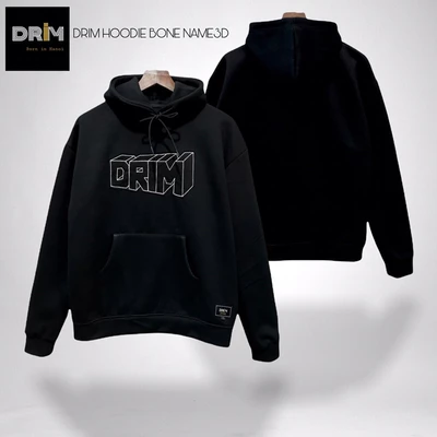 Áo hoodie local brand chính hãng hoodie unisex form rộng Drim Hoodie Name3D