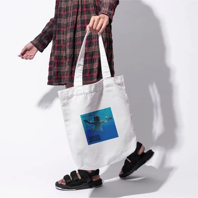 Túi vải canvas in hình Nirvana - Nevermind (Album cover)