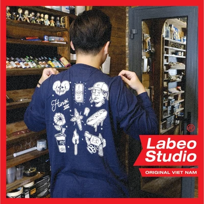 LB35 Áo phông, áo thun dài tay. local brand. Hà Nội XXX