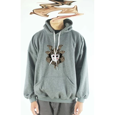 Áo hoodie unisex chodole chất liệu hoodie nỉ, đẹp form rộng cho cả nam và nữ in hình độc đáo Samurai Jason