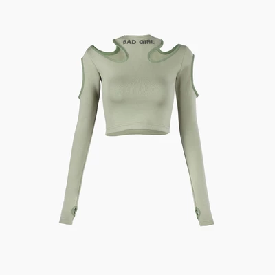 Set Đồ Nữ Sporty Cut-Out Tracksuit - Local Brand Chính Hãng