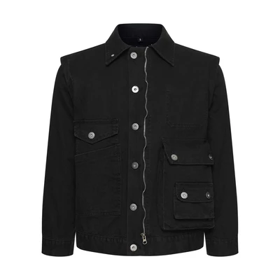 “NIGHTMARE” CROW CROP JACKET M2