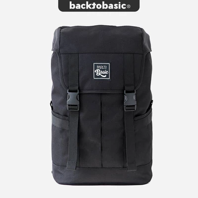 Balo thiết kế Back To Basic - KEIKEN BLACK chống nước tốt, có ngăn laptop & ngăn tablet chống sốc