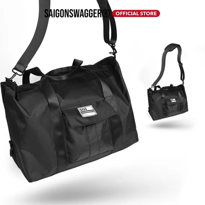 Túi Du Lịch Nam Nữ SAIGON SWAGGER SGS Black Duffle Bag