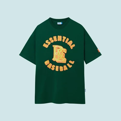 Local Brand Ree - Áo Thun Baseball Màu Xanh