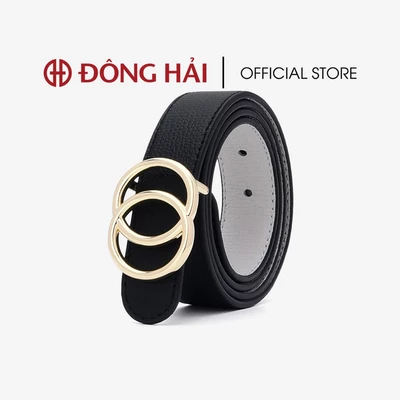 Thắt Lưng Da Nữ Đông Hải Khoá Tròn Đôi - PH02