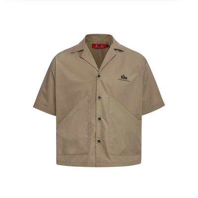 Áo sơ mi ngắn tay dáng Boxy - Ivankov Button Boxy Shirt