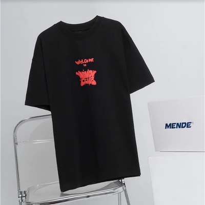 Cat Club Tee - Áo thun unisex đơn giản in hình mèo có 2 màu đỏ đen