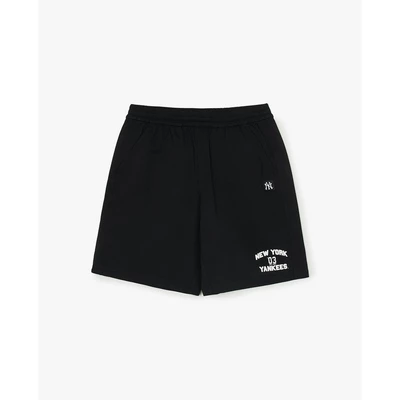 MLB - Quần short unisex ống rộng Varsity Lettering_3ASPV0153-50BKS
