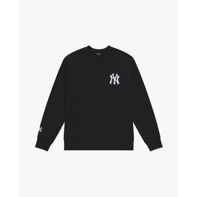 MLB - Áo sweatshirt unisex cổ tròn tay dài Monogram Reading Collection_3AMTM1544-50BKS