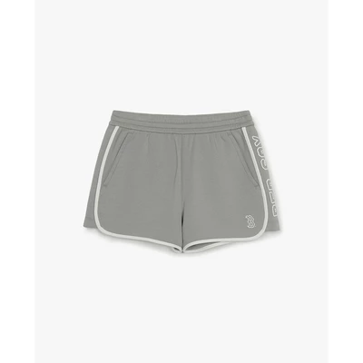MLB - Quần short ngắn nữ lưng thun Varsity Sporty Dolphin_3FSPV0153-43GRL