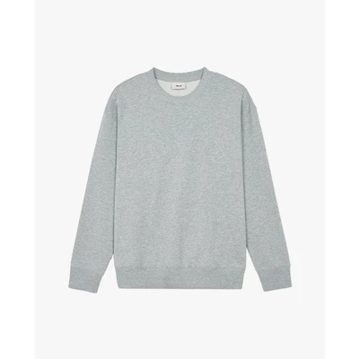 MLB - Áo sweatshirt unisex cổ tròn tay dài Basic Embo Letter Graphic_3AMTB2044-50MGS