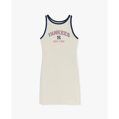 MLB - Đầm sát nách mini cổ tròn Varsity Vintage_3FOPV0253-50CRS