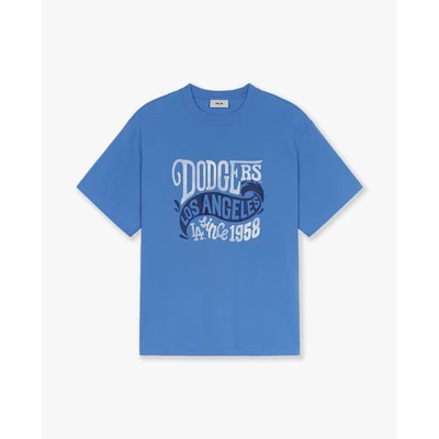 MLB - Áo thun unisex tay ngắn Summer Letter Graphic_3ATSX0553-07BLM