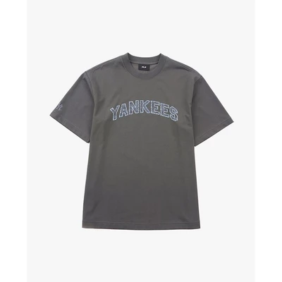 MLB - Áo thun unisex Denim Like Lettering Monogram_3ATSM1153-50CGD
