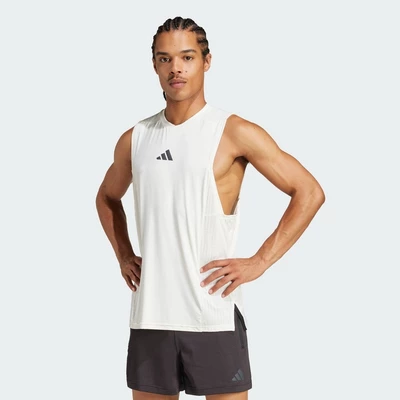 adidas Gym & Training Áo Tank Top Intensity Designed-for-Training Nam trắng JI8172