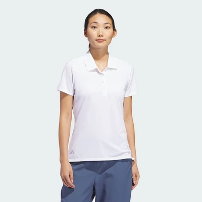 adidas Đánh gôn Áo Polo Trơn Ngắn Tay Ultimate365 Nữ trắng IP4216