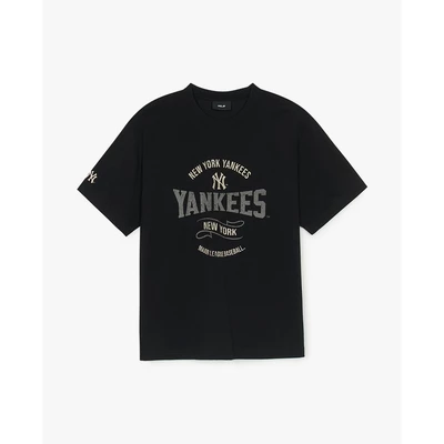 MLB - Áo thun unisex Varsity Vintage Color Graphic Overfit_3ATSV0653-50BKS