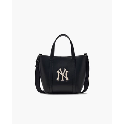 MLB - Túi tote nữ phom hình thang Basic PU_3AORS884N-50BKS
