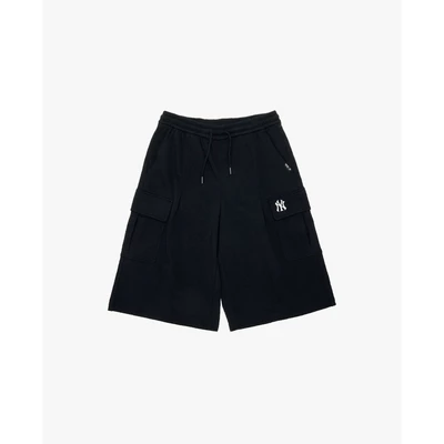 MLB - Quần short unisex ống rộng phối túi hộp_3ASPB0354-50BKS