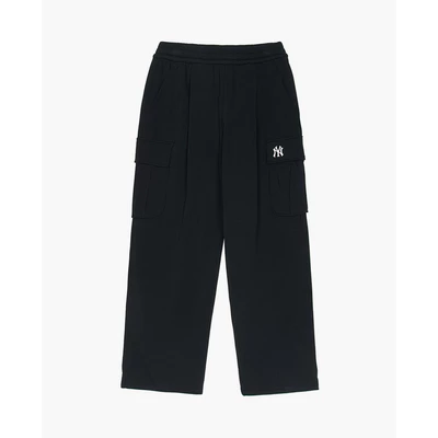 MLB - Quần dài unisex ống rộng Basic Small Logo Cargo_3APTB0951-50BKS