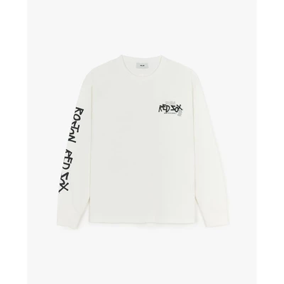 MLB - Áo sweatshirt unisex cổ tròn Basic Street Logo_3ATSB1054-43IVS