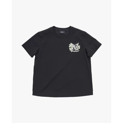 MLB - Áo thun unisex cổ tròn tay ngắn_3FTSN0354-50BKS