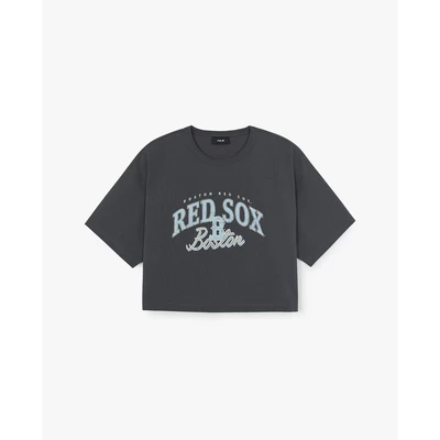 MLB - Áo croptop nữ cổ tròn tay ngắn Varsity_3FTSV0454-43CGS