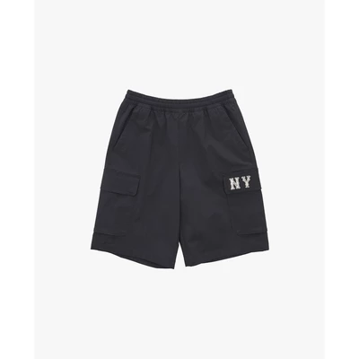 MLB - Quần short unisex ống rộng phối túi hộp_3ASMB0254-50BKS
