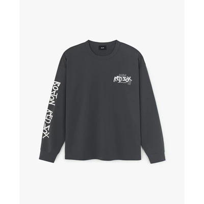 MLB - Áo sweatshirt unisex cổ tròn Basic Street Logo_3ATSB1054-43CGS