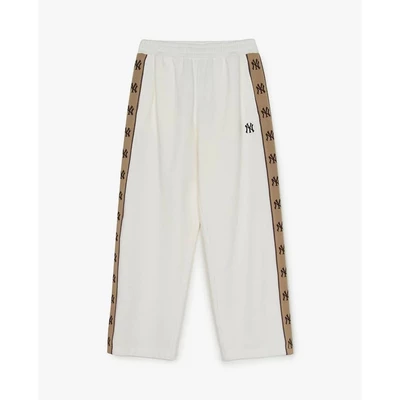 MLB - Quần dài unisex ống rộng Classic Monogram_3APTM0351-50IVS