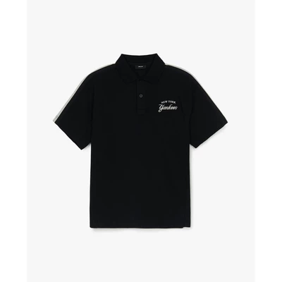 MLB - Áo polo unisex Varsity Sportive Over Fit_3APQV0153-50BKS