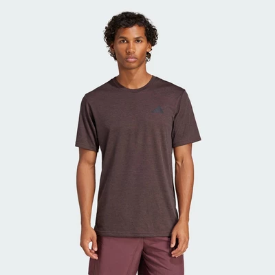 adidas Gym & Training Train Essentials Feelready Novelty Tee Men Burgundy JC7737