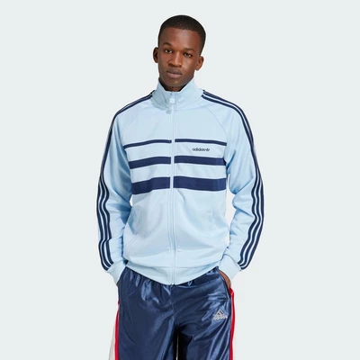 adidas Phong cách sống Áo Track Top The First Nam Màu xanh da trời JP1042
