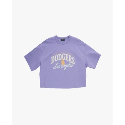 MLB - Áo croptop nữ cổ tròn tay ngắn Varsity_3FTSV0454-07VOL