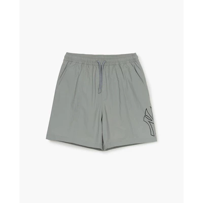 MLB - Quần short unisex lưng thun Nylon Casual_3ASMB0753-50GRL