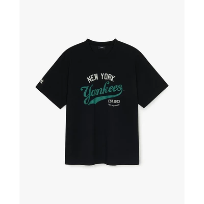 MLB - Áo thun unisex Varsity Vintage Graphic Overfit_3ATSV0553-50BKS