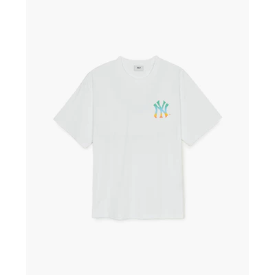 MLB - Áo thun unisex cổ tròn tay ngắn Basic Color Letter Mega_3ATSB0653-50WHS