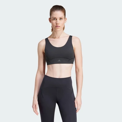 adidas Gym & Training Áo Bra Medium Support Luxe All Me Nữ Đen IQ3368