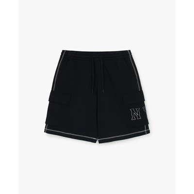 MLB - Quần short unisex ống rộng Basic Coopers Logo_3ASPB0653-50BKS
